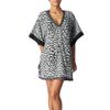 Diane Von Furstenberg Sporty Kleio Printed Cotton Kaftan in Blue - Lyst