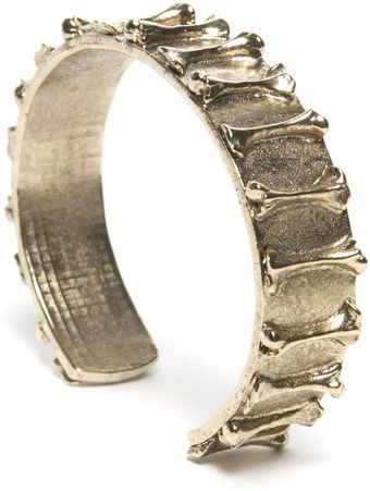 Low Luv X Erin Wasson Bone Cuff - Yellow Gold - Lyst