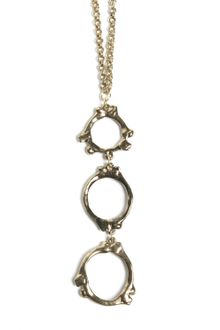 Low Luv X Erin Wasson Drop Necklace - Yellow Gold - Lyst