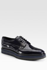 Prada Espadrille Oxford Lace-ups
