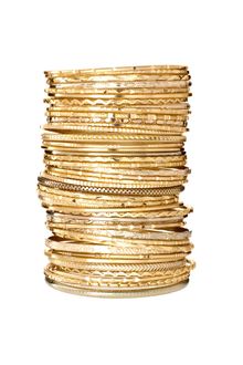 River Island Multi Metal Bangle Set - Lyst