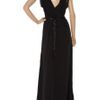 Winter Kate Barbel Silkcrepe Maxi Dress in Black - Lyst
