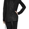 Acne Cobra Snake Brushedleather Coat in Black - Lyst