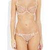 Agent Provocateur Lucienne Tulle and Lace Underwired Bra in Pink - Lyst