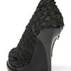 Alexander Wang Aida Textured Pump in Black - Lyst