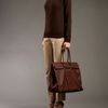 Balenciaga Document Bag in Brown (chestnut) - Lyst