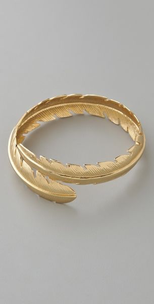 CC Skye Feather Bangle - Lyst