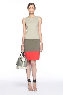Diane Von Furstenberg Sharby Color Block Dress - Lyst