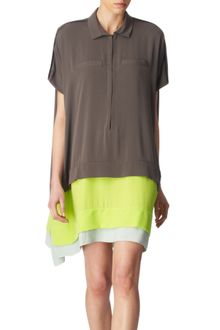 Diane Von Furstenberg Hatsu Colour Block Dress - Lyst