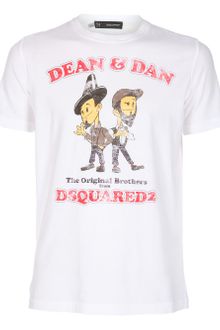 DSquared2 Printed T-shirt - Lyst