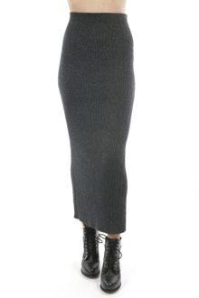 Elizabeth And James Ribbed Tube Skirt  - Lyst