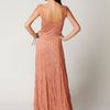Free People Jilly Maxi Gown in Pink (ginger) - Lyst