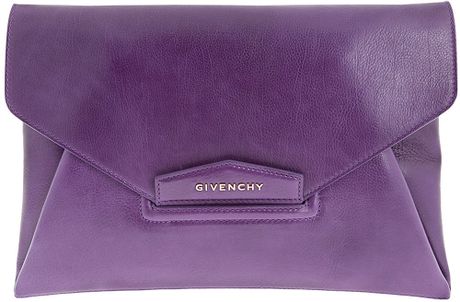Givenchy Clutch Bag in Purple (prune) - Lyst