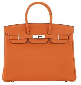 Hermes Orange Togo Birkin - Lyst