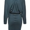 Lanvin Deepv Batwing Dress in Blue - Lyst