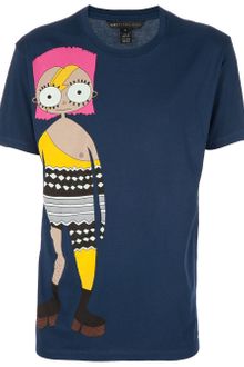 Marc By Marc Jacobs Gettysburg Cartoon T-shirt - Lyst