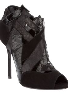 Pierre Hardy Peep Toe Ankle Boot - Lyst