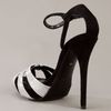 Ralph Lauren Jenayii Sandal in Black - Lyst