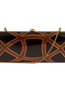 Rocio Wooden Clutch - Lyst