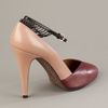 Valentino TwoTone Pump in Brown (nude) - Lyst