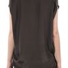 Vince Oversized Blouse  Wood in Brown - Lyst