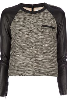 3.1 Phillip Lim Tweed Top - Lyst