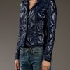 Add Quilted Jacket in Blue - Lyst