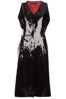 Alexander Mcqueen Archive Sleeveless Sequined Jacket - Lyst