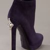 Alexander Mcqueen Ankle Boot in Purple (violet) - Lyst