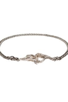 Ann Demeulemeester Silver Bracelet - Lyst