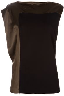 Balenciaga Asymmetric Shoulder Detail Top - Lyst