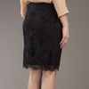 Balenciaga Lace Vintage Skirt in Black - Lyst