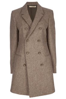 Balenciaga Double Breasted Coat - Lyst