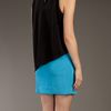 Balenciaga Vintage Sleeveless Dress in Blue (black) - Lyst