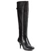 Calvin Klein Jonie Tall Boots in Black (black waxy tumbled leather) - Lyst