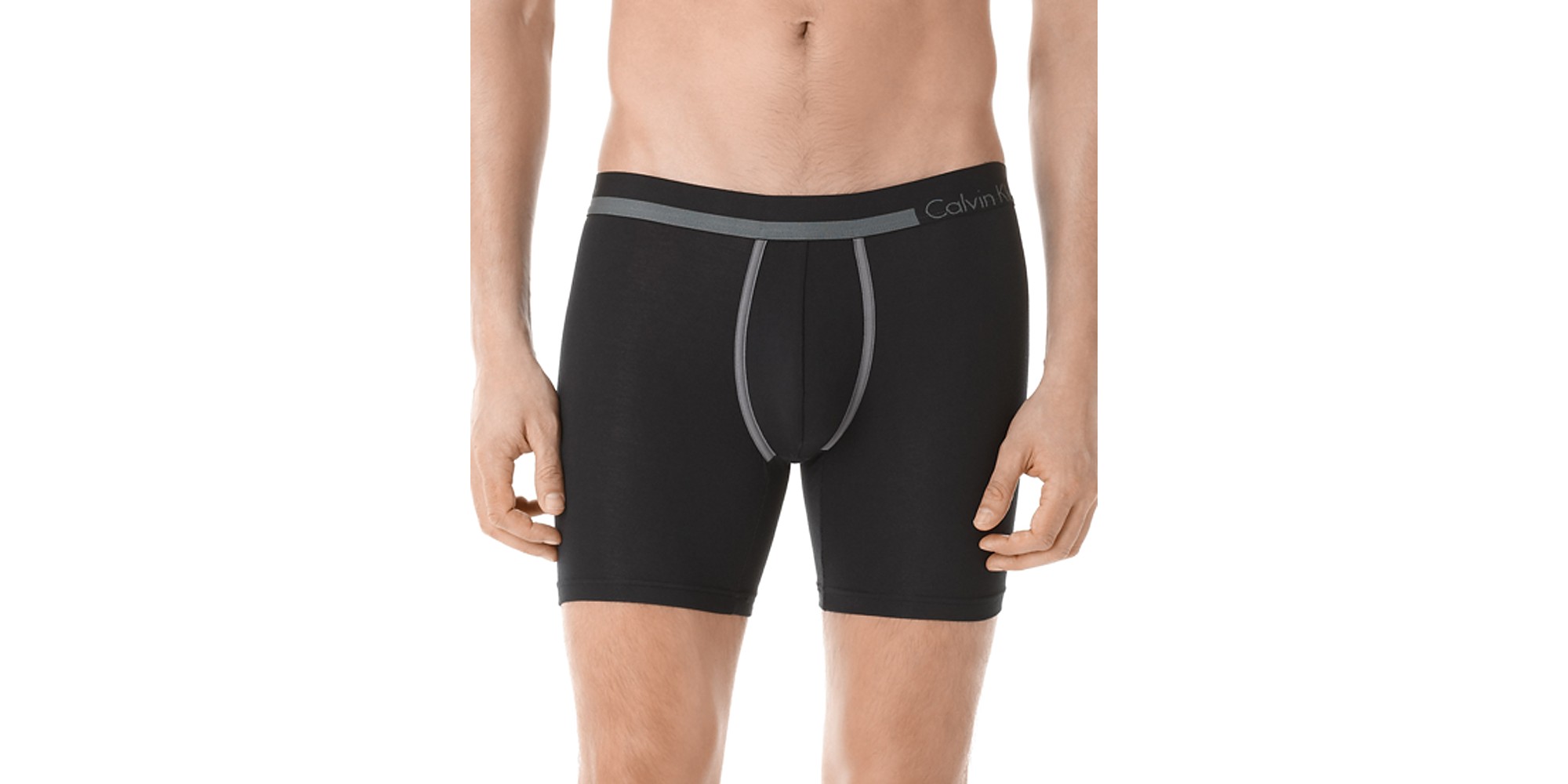 Calvin Klein Micro Modal Essential Boxer Brief in Black for Men (deep