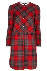 Carven Tartan Dress