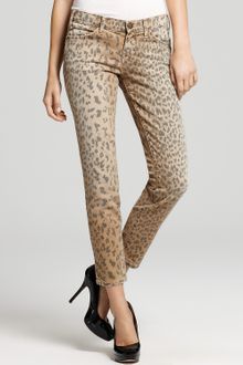 Current/Elliott The Stiletto Leopard Print Pants - Lyst