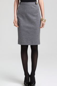 Diane Von Furstenberg Panel Acmis Felted Wool Pencil Skirt - Lyst