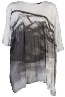 DRKSHDW by Rick Owens Printed Dolman Top - Lyst