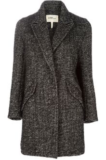 Etoile Isabel Marant Tweed Coat - Lyst