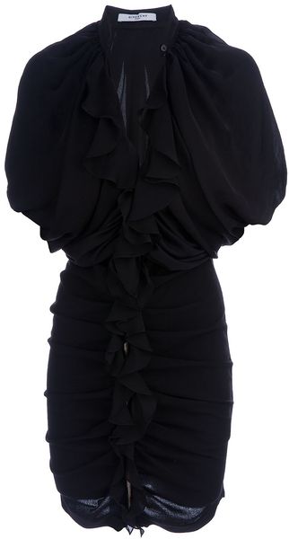 Givenchy Draped Dress - Lyst