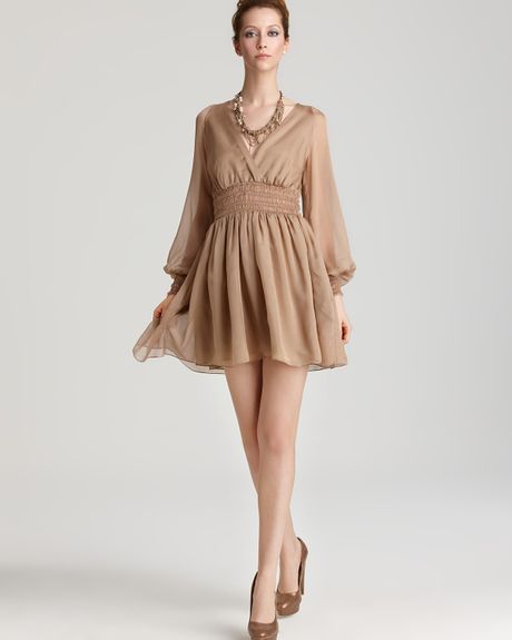 silk smock