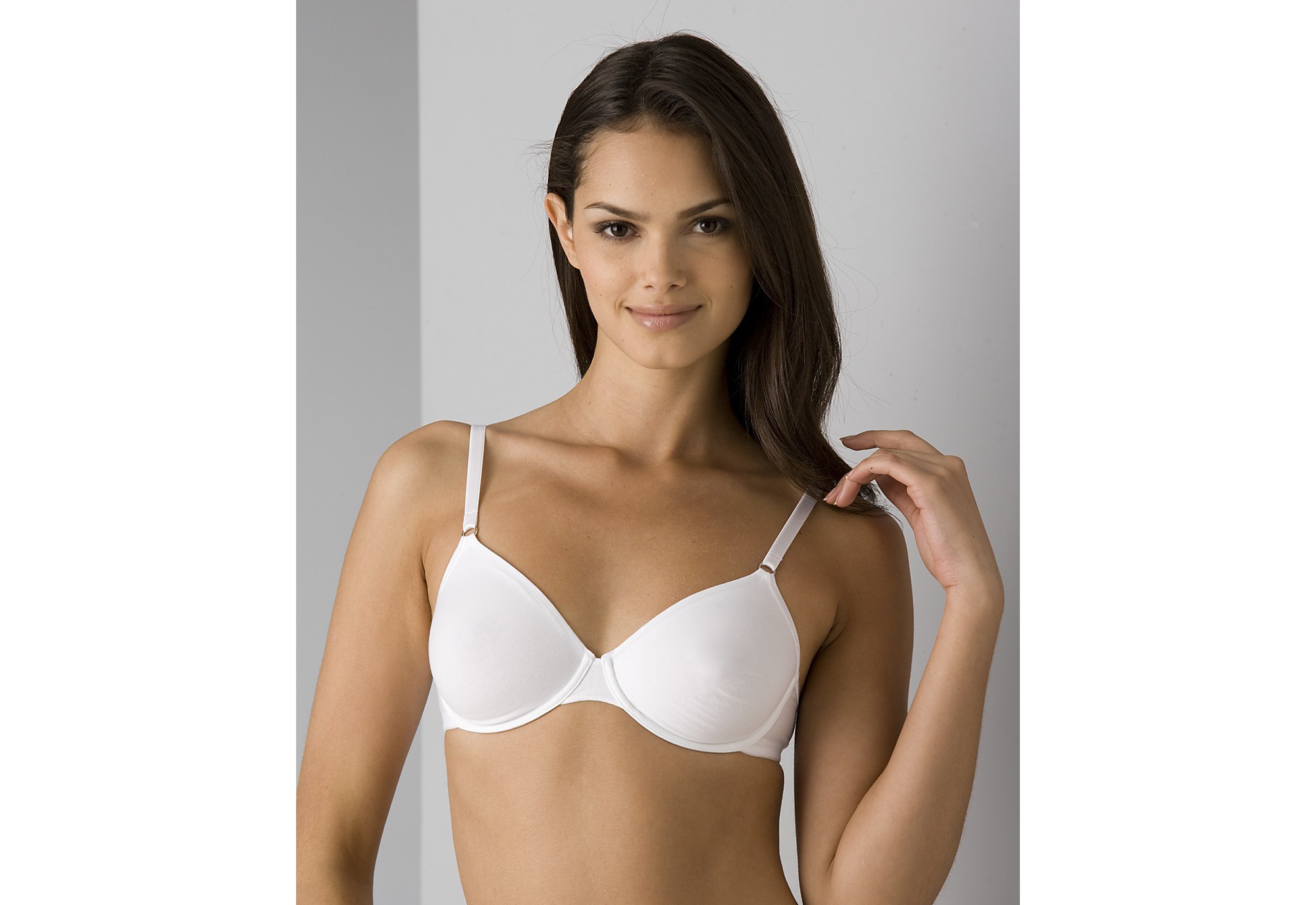 Hanro Underwire Bra Women'S Cotton Sensation 1357 in Beige (skin) Lyst