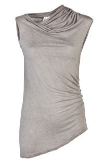 Helmut Lang Vintage Gauze Asymmetric Top - Lyst