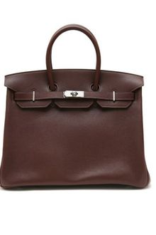 Hermes 35cm Havana Evergrain Birkin - Lyst