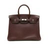 Hermes 35cm Havana Evergrain Birkin in Brown - Lyst