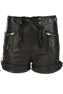 Horace Leather Shorts - Lyst