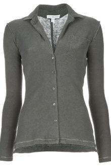 James Perse Long Sleeved Shirt - Lyst
