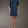 Labour Of Love Asymmetric Dress in Blue - Lyst